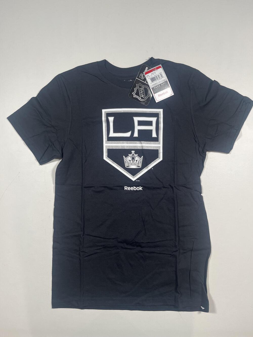 New Los Angeles Kings Shirt Mens Small Black NHL Hockey Reebok Graphic Tee